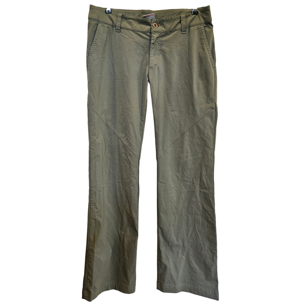 Columbia Omni Shield Womens Size 10 Regular Olive Green Outdoor Hiking Pants